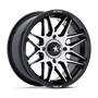 MSA Offroad Wheels M52 RADAR UTV Gloss Black W/ Machined Face