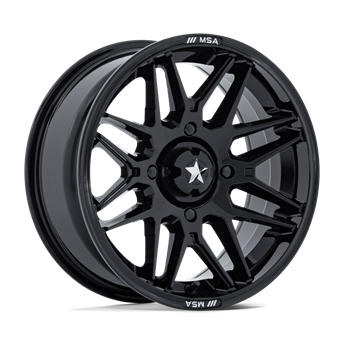 MSA Offroad Wheels M52 RADAR UTV Gloss Black