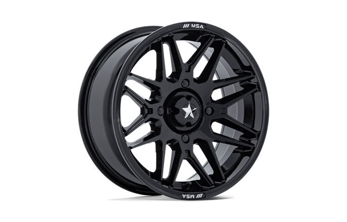 MSA Offroad Wheels M52 RADAR UTV Gloss Black