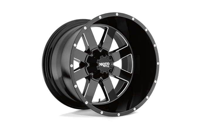 Moto Metal MO962 Gloss Black Milled