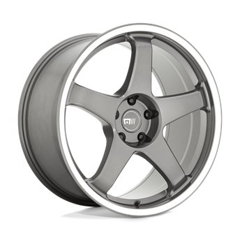 Motegi MR151 CS5 Gunmetal With Machined Lip