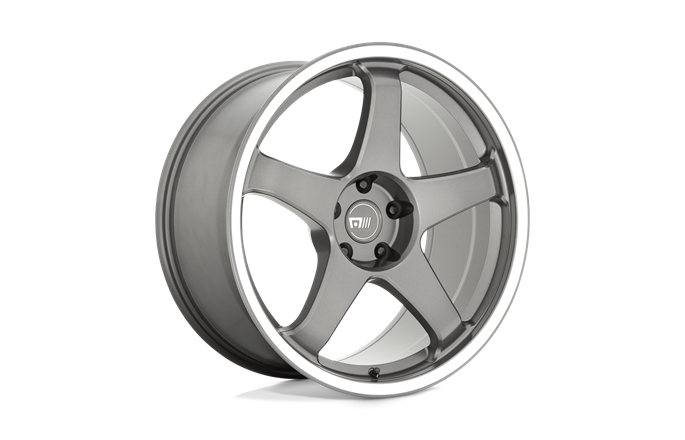 Motegi MR151 CS5 Gunmetal With Machined Lip