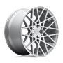 Rotiform R109 BLQ Gloss Silver Machined
