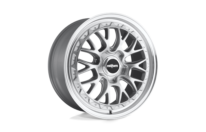 Rotiform R155 LSR Gloss Silver Machined