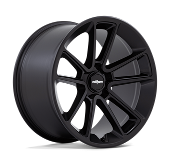 Rotiform R194 BTL Matte Black With Black Cap And Inside Spoke Details
