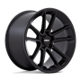 Rotiform R194 BTL Matte Black With Black Cap And Inside Spoke Details
