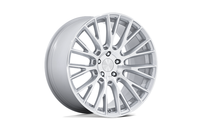Rotiform RC201 LSE Gloss Silver W/ Machined Face