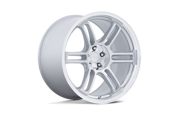 Rotiform RC209 RPS Matte Silver W/ Diamond Cut Lip