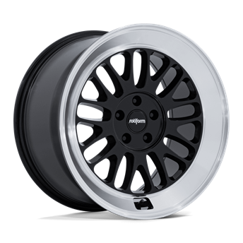Rotiform RC214 Scp Gloss Black W/ Diamond Cut Lip