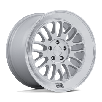 Rotiform RC214 Scp Gloss Silver W Diamond Cut Lip