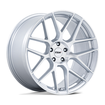 TSW TW002 Lasarthe Gloss Silver Machined
