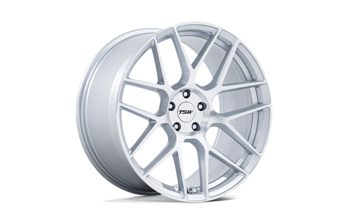 TSW TW002 Lasarthe Gloss Silver Machined