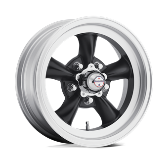 American Racing VN105 Torq Thrust D Satin Black Machined Lip