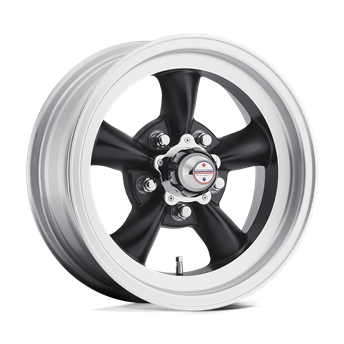 American Racing VN105 Torq Thrust D Satin Black Machined Lip