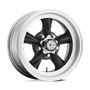 American Racing VN105 Torq Thrust D Satin Black Machined Lip