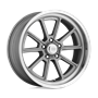 American Racing VN510 Draft Vintage Silver Diamond Cut Lip