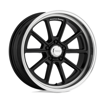 American Racing VN510 Draft Gloss Black Diamond Cut Lip
