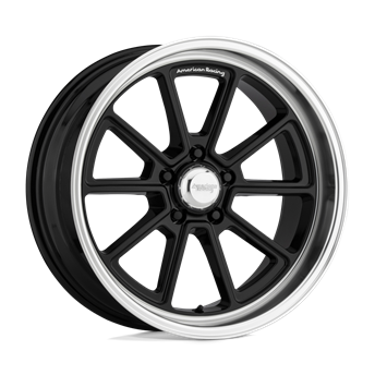 American Racing VN510 Draft Gloss Black Diamond Cut Lip