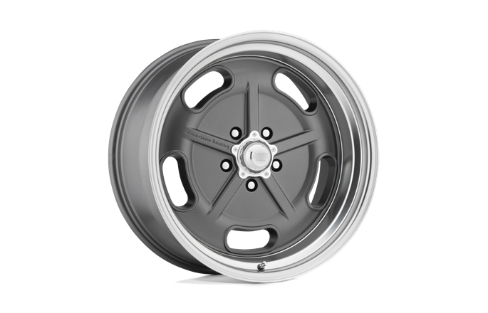 American Racing VN511 Salt Flat Mag Gray Diamond Cut Lip