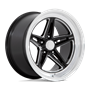 American Racing VN514 Groove Gloss Black Milled With Diamond Cut Lip