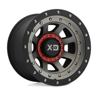 XD Wheels XD137 Fmj Satin Black Dark Tint