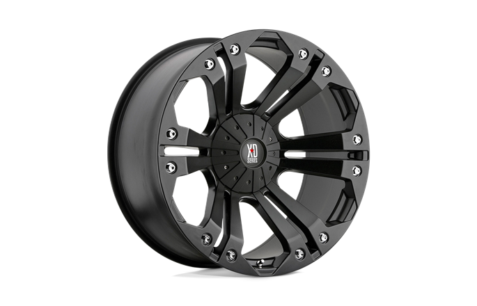 XD Wheels XD778 Monster Matte Black