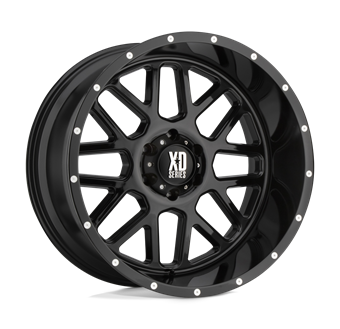 XD Wheels XD820 Grenade Gloss Black
