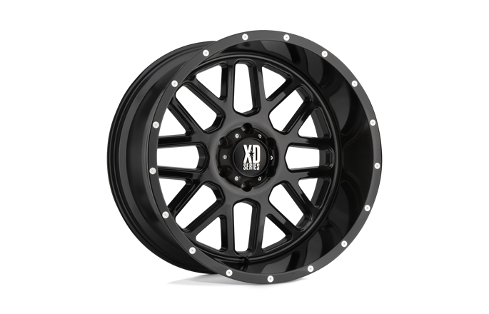 XD Wheels XD820 Grenade Gloss Black