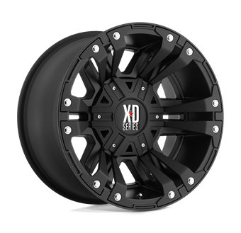 XD Wheels XD822 Monster Ii Matte Black