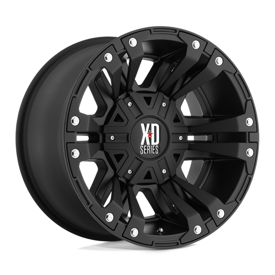 XD Wheels XD822 Monster Ii Matte Black 10X20 6/135/139,7 ET-24 CB106,1