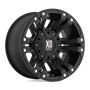 XD Wheels XD822 Monster Ii Matte Black