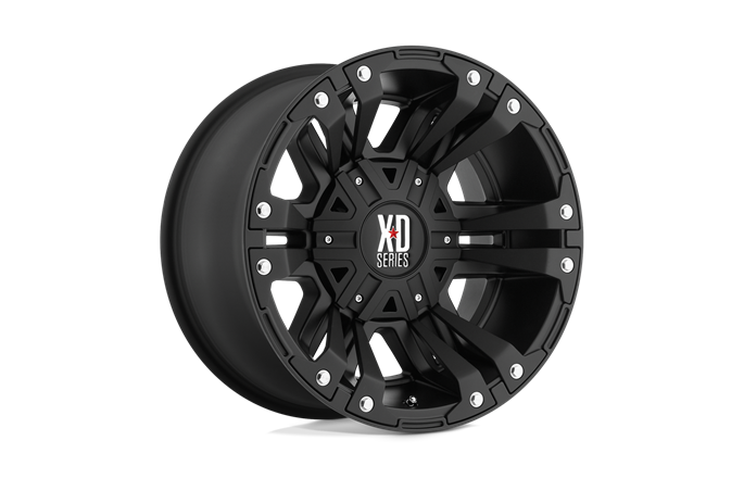 XD Wheels XD822 Monster Ii Matte Black