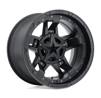 XD Wheels XD827 Rockstar Iii Matte Black